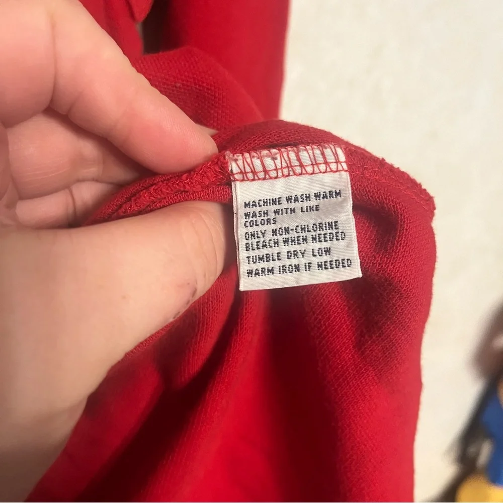 Ralph Lauren Red Long Sleeve‎ Polo Shirt